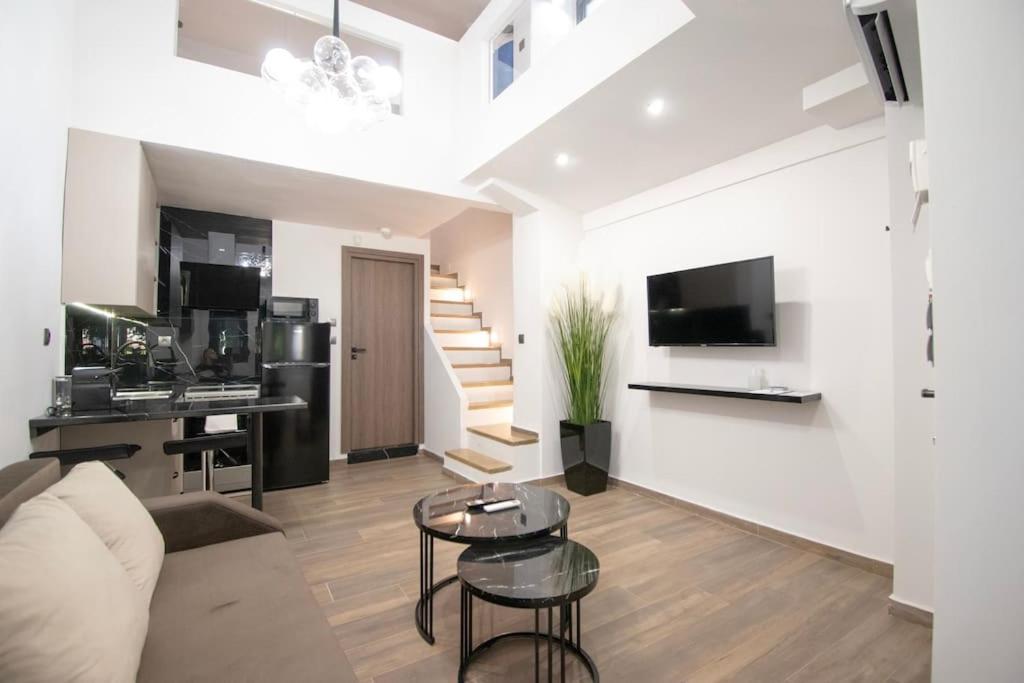 Antigonidon Loft Apartment Tesalonika Bagian luar foto
